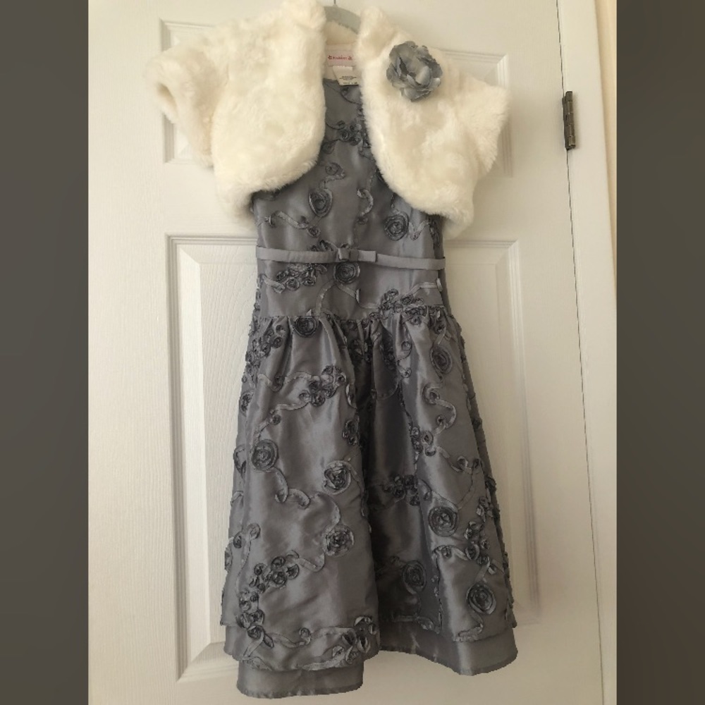 American Girl Doll Holiday Kids Dress